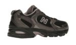 New Balance 530 Black Metallic Plum Brown - vue 4