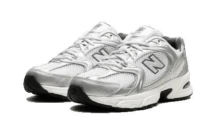 New Balance 530 Grey Matter Silver Metallic - vue 2