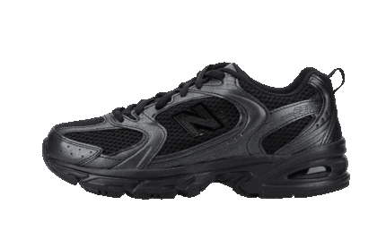 New Balance 530 Triple Black authentique
