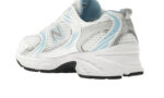New Balance 530 White Blue Haze - vue 3
