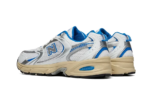 New Balance 530 White Blue Oasis - vue 3