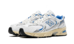 New Balance 530 White Blue Oasis - vue 2