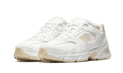 New Balance 530 White Calm Taupe - vue 2