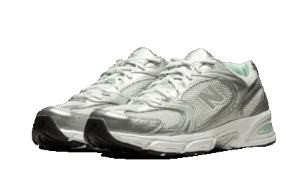 New Balance 530 White Cosmic Jade - vue 2