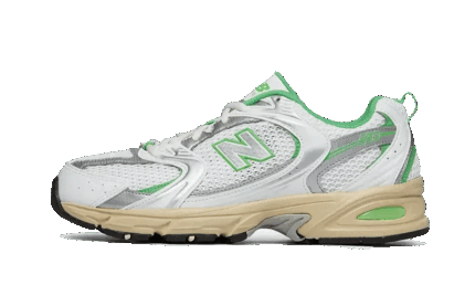 New Balance 530 White Palm Leaf authentique