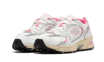 New Balance 530 White Pink - vue 2