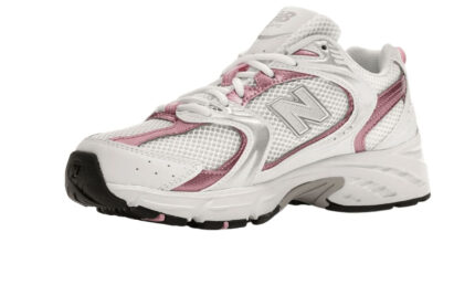 New Balance 530 White Pink Sugar - vue 2