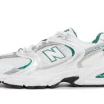 New Balance 530 White Silver Green authentique