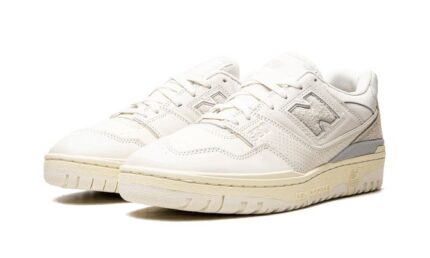 New Balance 550 Aime Leon Dore White Leather - vue 2