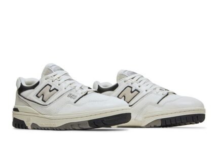 New Balance 550 Cream Black - vue 2