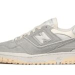 New Balance 550 Grey Suede authentique