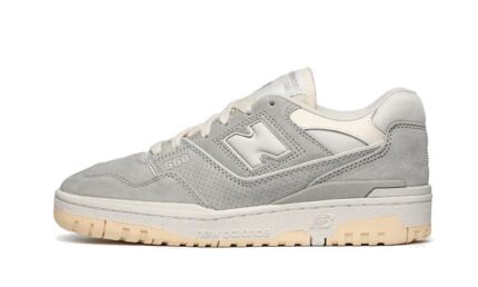 New Balance 550 Grey Suede authentique