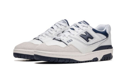 New Balance 550 Navy Blue - vue 2