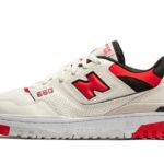 New Balance 550 Sea Salt True Red authentique