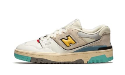 New Balance 550 Sea Salt Yellow authentique