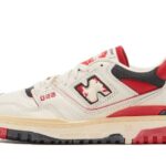 New Balance 550 Vintage Red authentique