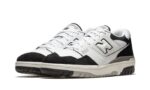 New Balance 550 White Black Rain Cloud - vue 2