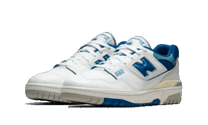 New Balance 550 White Blue Groove - vue 2
