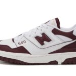 New Balance 550 White Burgundy authentique