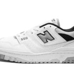 New Balance 550 White Concrete Black authentique