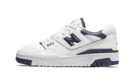 New Balance 550 White Dark Mercury authentique