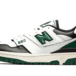 New Balance 550 White Green Black authentique