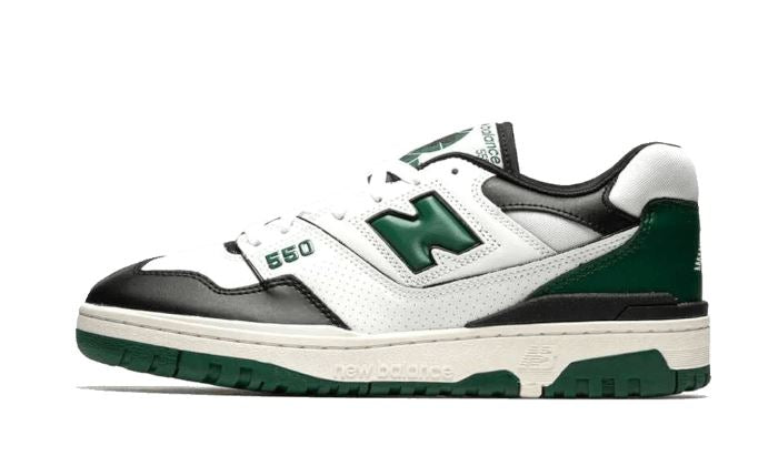 new-balance-550-white-green-black-991992 New Balance 550 White Green Black authentique