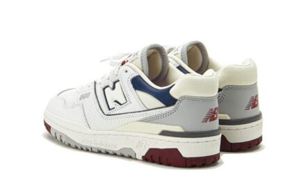 New Balance 550 White Indigo - vue 2