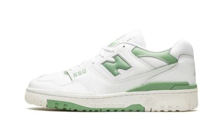 New Balance 550 White Mint Green authentique