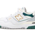 New Balance 550 White Nightwatch Green authentique