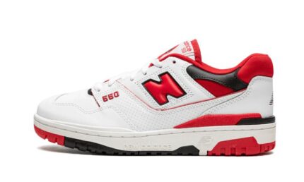 New Balance 550 White Red authentique