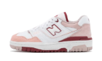 New Balance 550 White Scarlet Pink authentique
