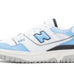 New Balance 550 White Team Carolina authentique
