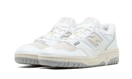 New Balance 550 White Timberwolf - vue 2