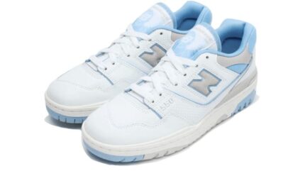 New Balance 550 White University Blue - vue 2