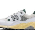 New Balance 580 White Nightwatch Green authentique