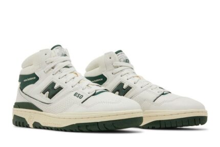 New Balance 650R Aimé Leon Dore White Green - vue 2