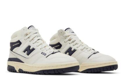 New Balance 650R Aimé Leon Dore White Navy - vue 2