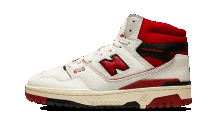 New Balance 650R Aimé Leon Dore White Red authentique