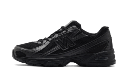 New Balance 740 Triple Black authentique
