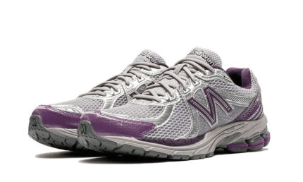 New Balance 860 V2 Grey Purple - vue 2