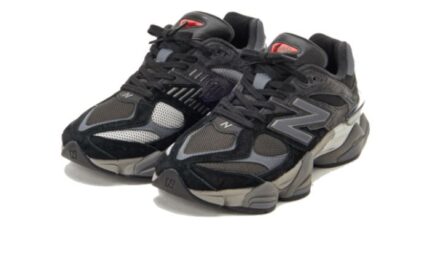 New Balance 9060 Black Castlerock - vue 2