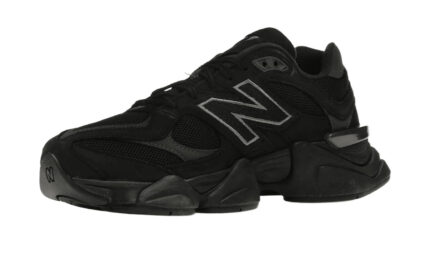 New Balance 9060 Black Cement - vue 2