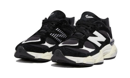 New Balance 9060 Black White - vue 2