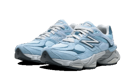 New Balance 9060 Chrome Blue - vue 2