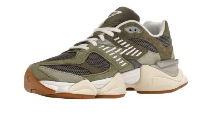 New Balance 9060 Green Grey - vue 2