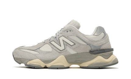 New Balance 9060 Light Grey White authentique