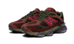 New Balance 9060 Rich Oak Burgundy - vue 2
