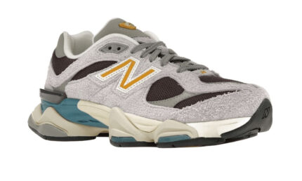 New Balance 9060 Taro Plum Brown - vue 2