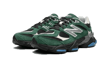 New Balance 9060 Team Forest Green - vue 2